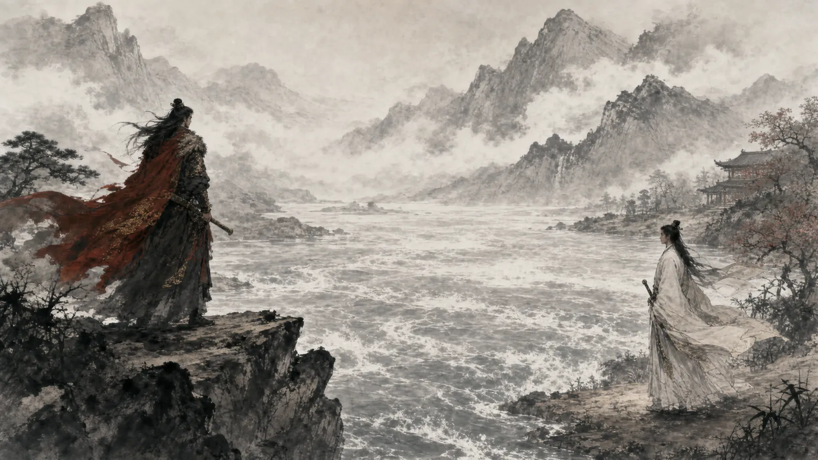 抖音"南北早餐争霸"上热榜：金庸最有名的南北对标，叫"北乔峰，南慕容"