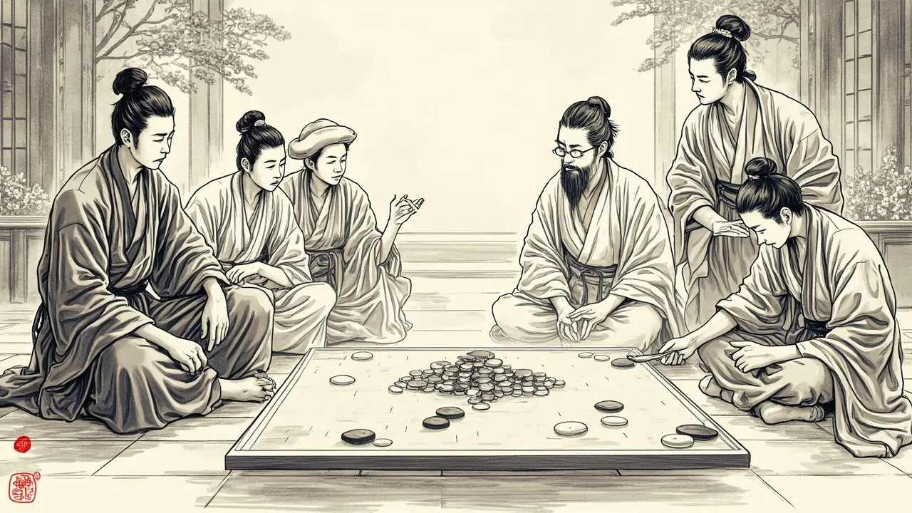 虚竹闭眼一子 珍珑棋局白棋自杀