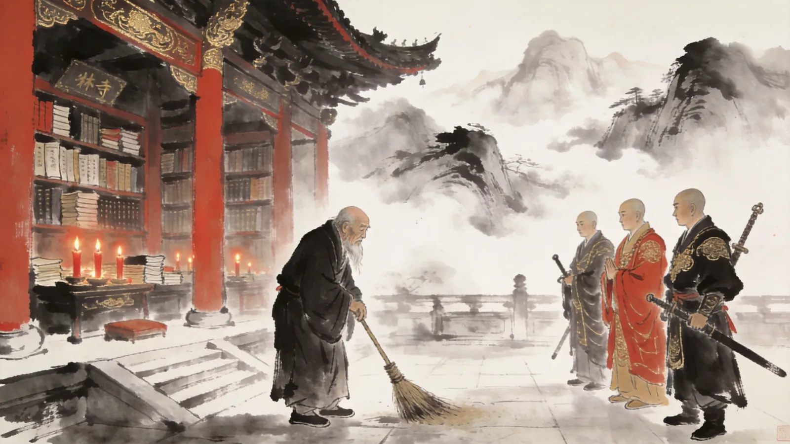 人民网点名解说炫术语：鸠摩智越秀越露怯