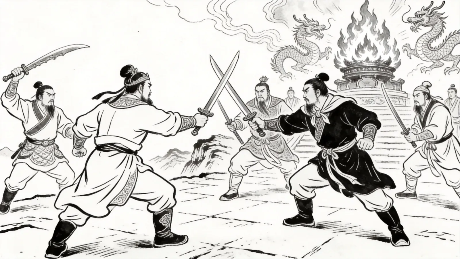 强队为何先垮在自己人手里：明教阳顶天一死，乱了几十年