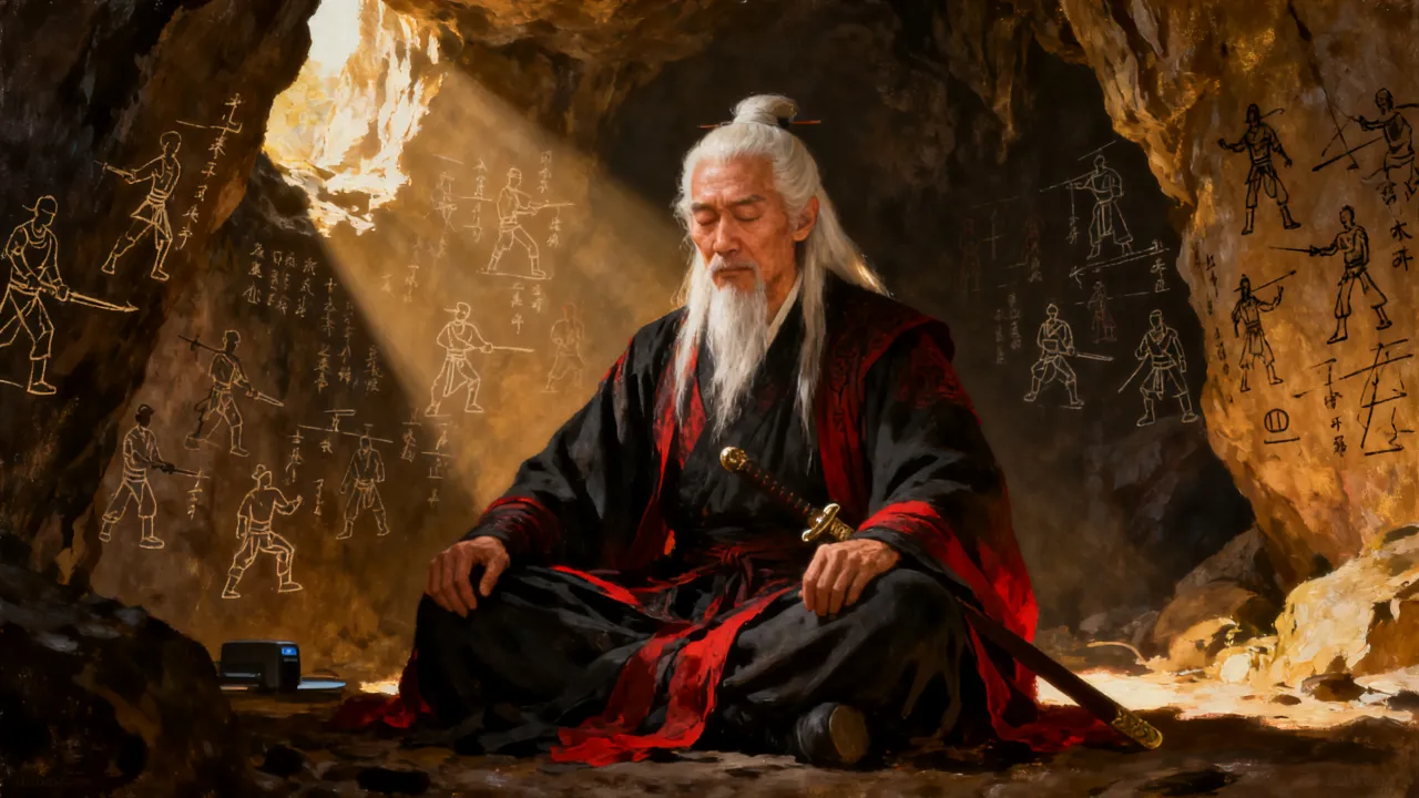 黄裳独居深谷,四十余年只想一件事